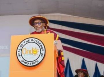 Akeredolu directs deputy governor to step down at stakeholders meeting