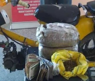 Ex-convict caught with narcotic hidden in Press Cub motorcycle