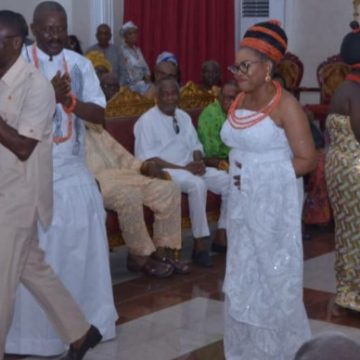 Benin Royal beads for NTA Zonal Director retiree attract goodwill