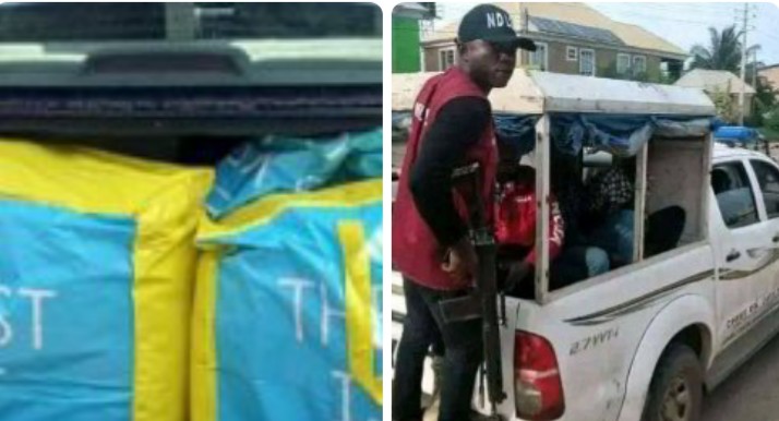 Two Abuja-bound ‘smugglers’ arrested with Nitrous Oxide ‘laughing gas’