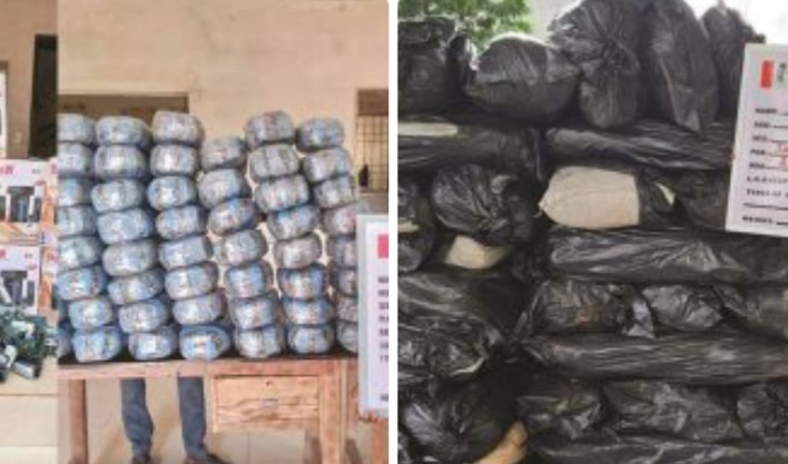 NDLEA intercepts illicit drugs hid in jeans trousers, dolls, buttons, soap