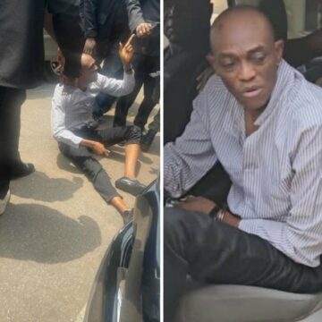 Police arrest LP national chairman, Abure, 4 others, supporters spit fire