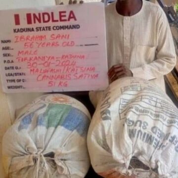 How deaf, dumb was caught with 150 grams of cannabis in Zaria