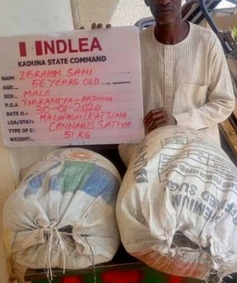 How deaf, dumb was caught with 150 grams of cannabis in Zaria