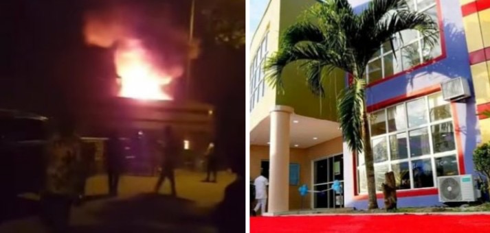 Fire wreck havoc at Kada Cinema, Igbinedion in shock