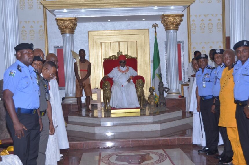 Oba of Benin tasks CP on Benin customs, tradition