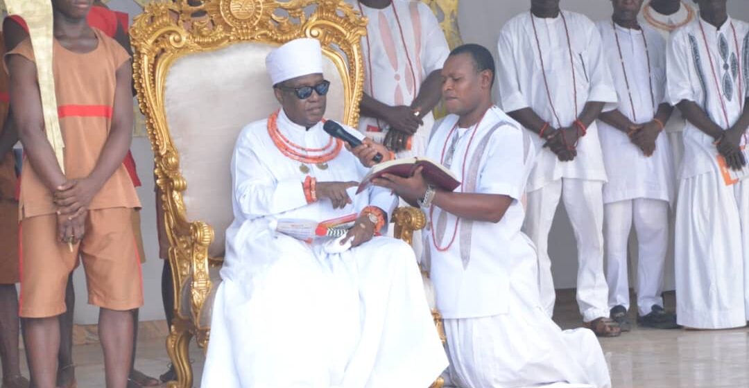 Inter-faith prayers: Oba of Benin reads from Bible