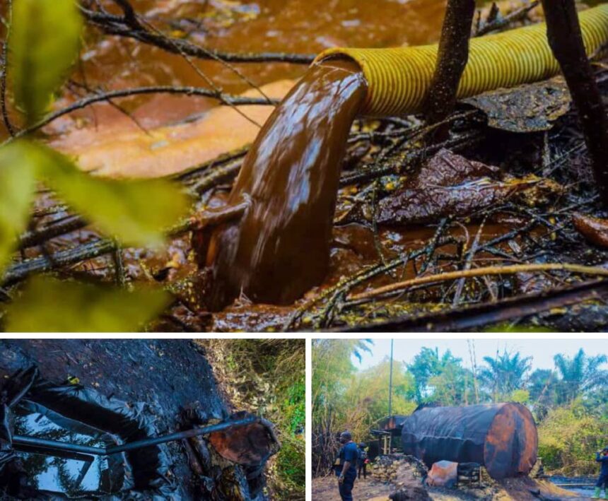 NSCDC squad arrests 5 suspected oil thieves