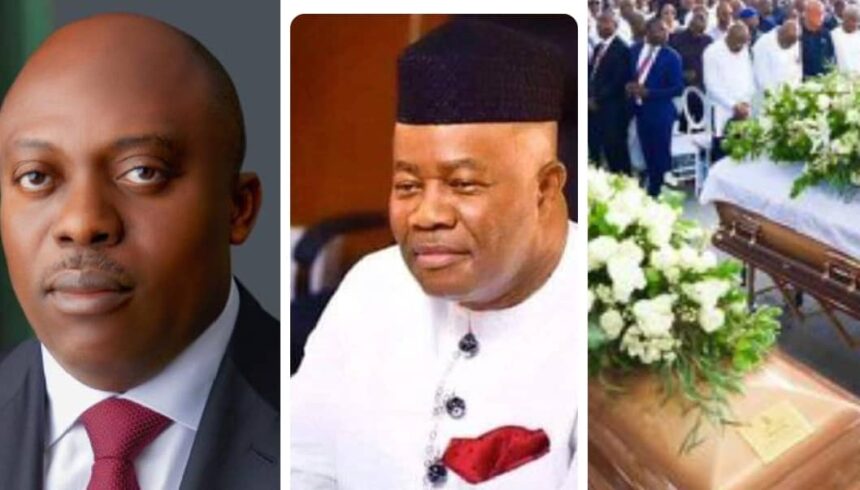 Akpabio, Fubara clash at Wigwe, wife, son burial