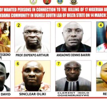 8 declared wanted for soldiers murder in Delta