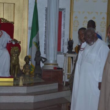 Oba of Benin, Ikimi reflect on foreign service