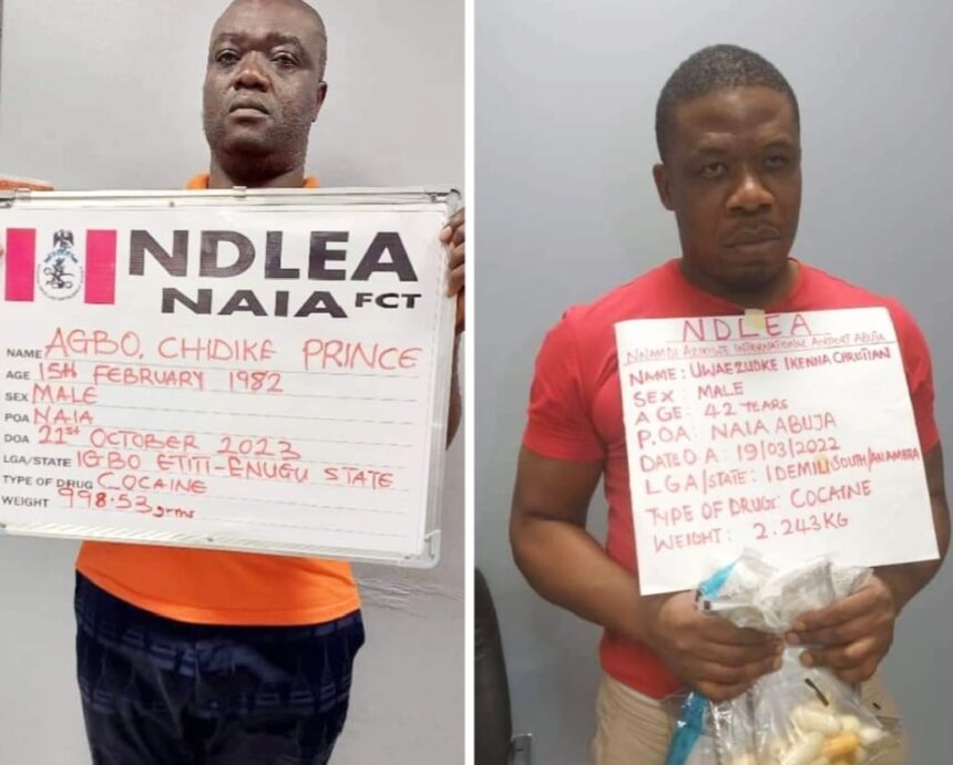 Two cocaine traffickers bag life imprisonment