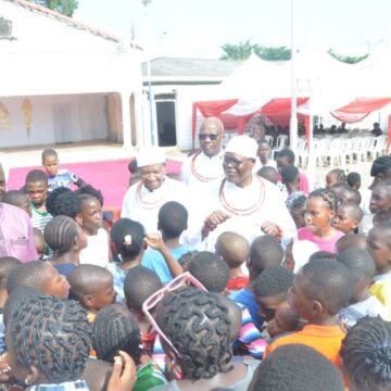 Children’s Day: Oba of Benin fetes Nigerians