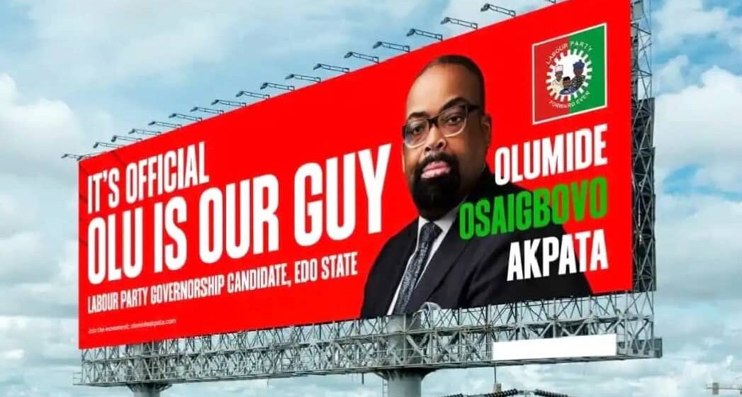 Akpata flays removal of Billboards on gov’s route