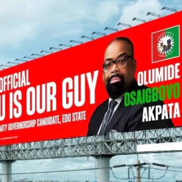 Akpata flays removal of Billboards on gov’s route