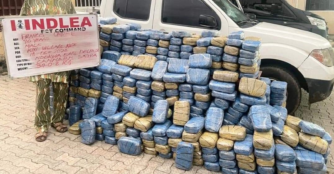 Grandpa arrested for 340.8kg drug trafficking