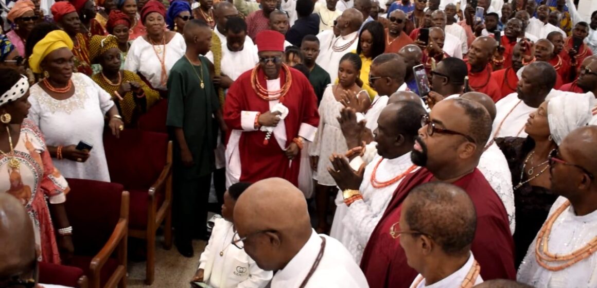 Oba of Benin marks Mid year Thanksgiving