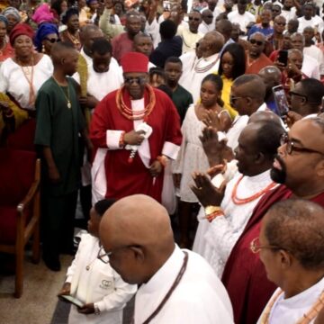 Oba of Benin marks Mid year Thanksgiving