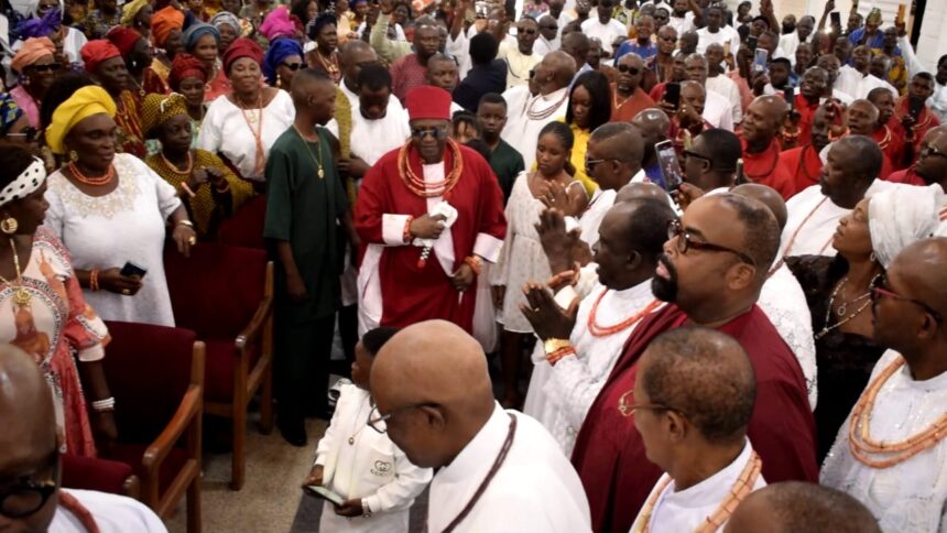 Oba of Benin marks Mid year Thanksgiving