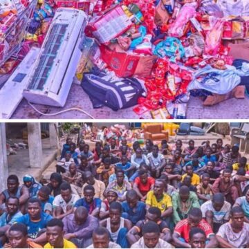 Police arrest 157 alleged looters during Kano riots