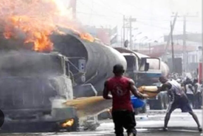 48 killed in Niger tanker explosion explosion buried