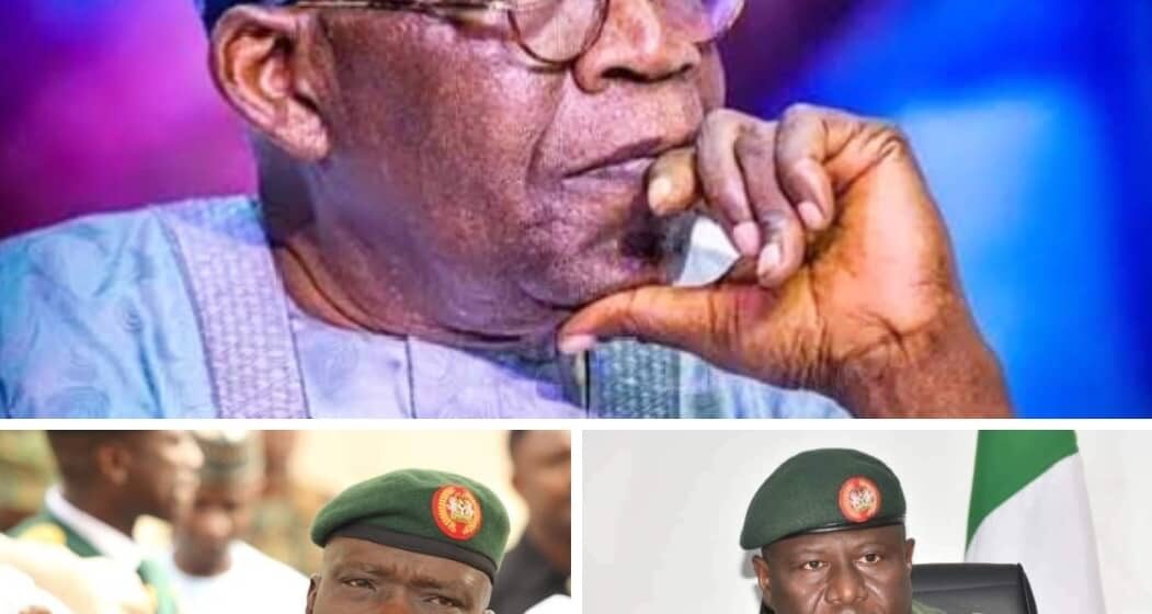 Acting COAS appointed by Tinubu in twist of fate