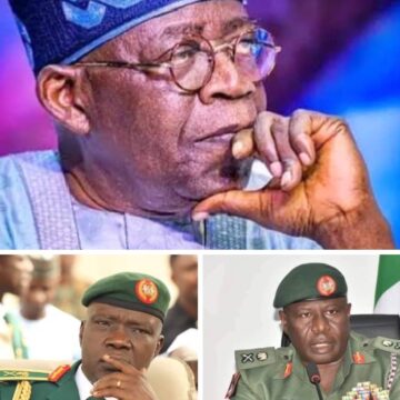 Acting COAS appointed by Tinubu in twist of fate