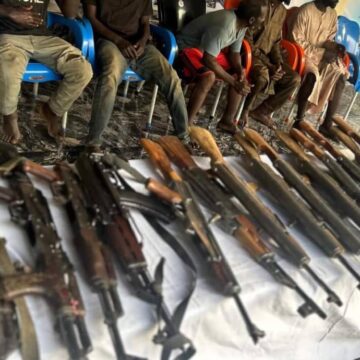 Trans-border arms dealer, 4 others caught