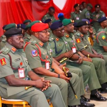 COAS decorates 35 promoted Major generals