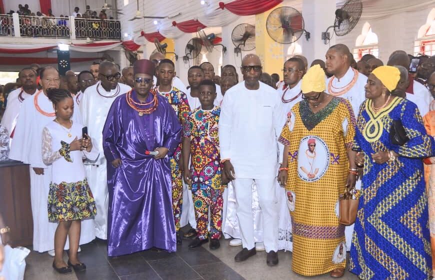 Oba of Benin holds 2025 maiden thanksgiving