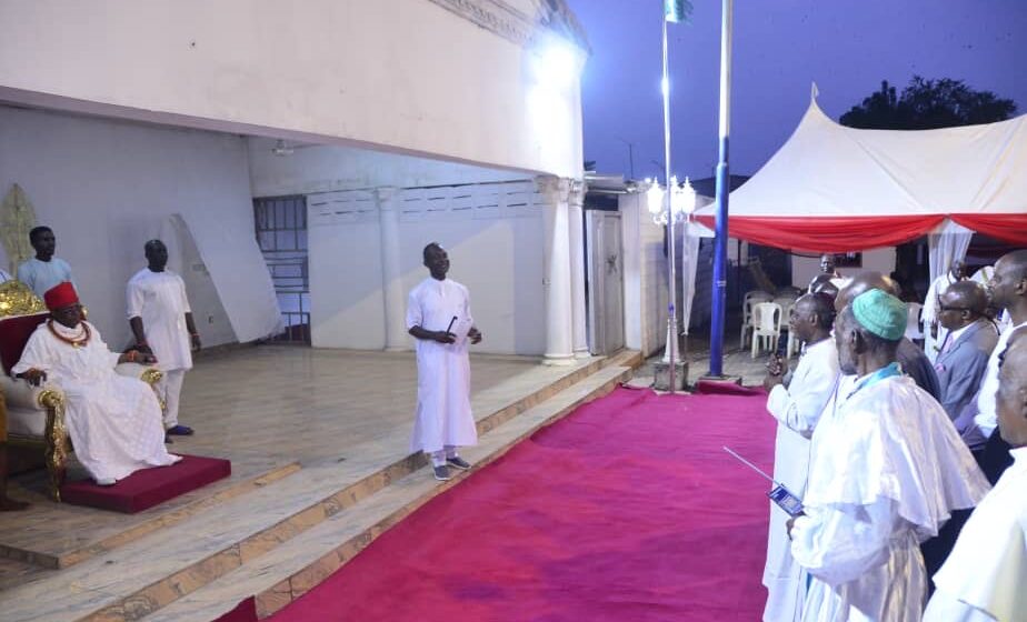 Christian leaders round-off prayer with Oba of Benin