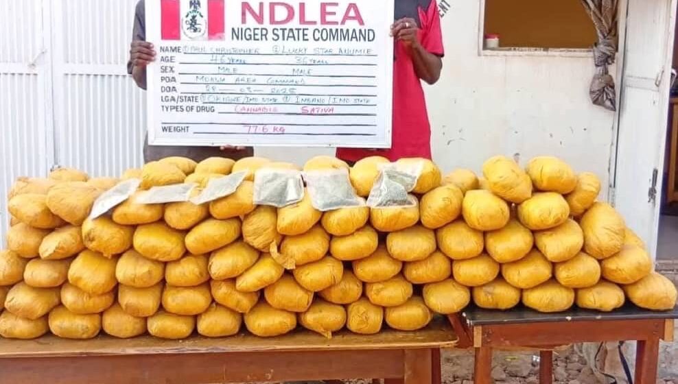 NDLEA nabs India-bound travellers with cocaine