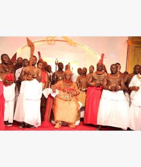 37a0773e-d0cb-4a30-ada8-9909968acdb4 Group highlights Oba of Benin achievements at 9th Coronation anniversary celebration