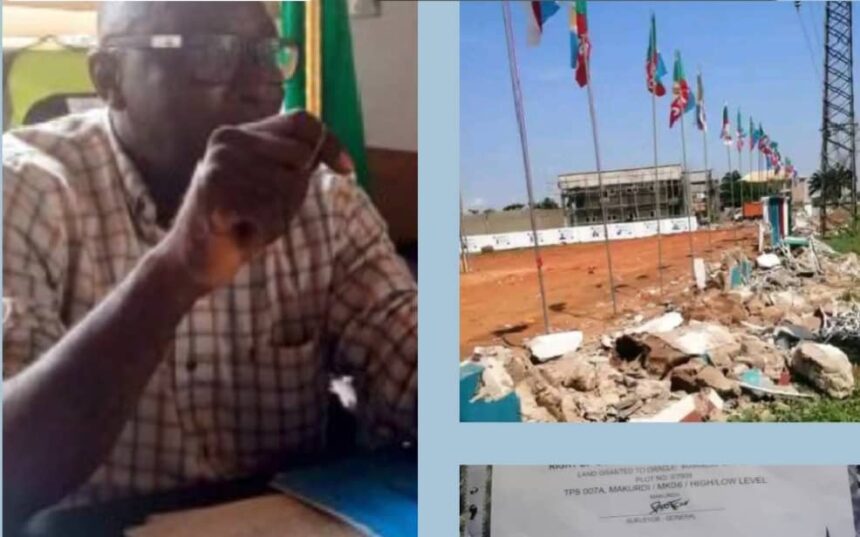 15a5aba8-8267-4cdb-9173-931b9d4e6108 Demolition of APC office not against Tinubu’s re-election ― Benue govt