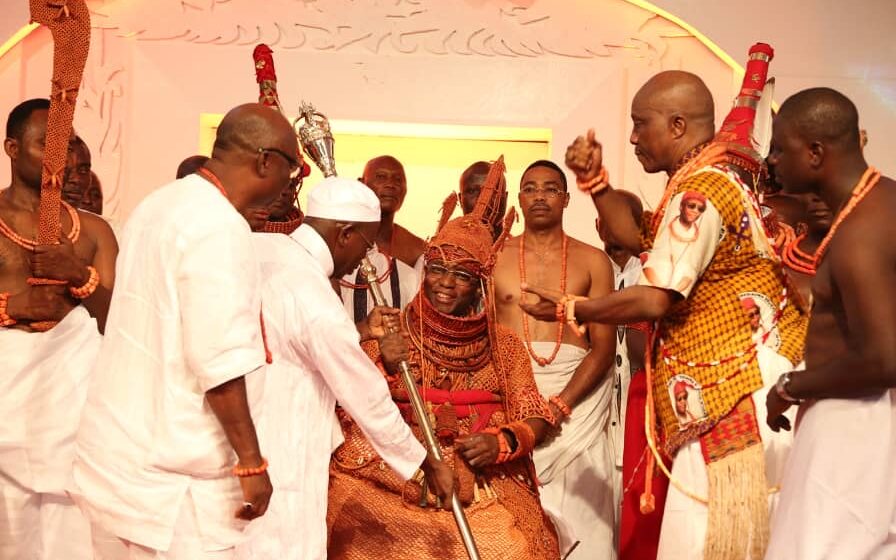 30b78b20-dccc-42c0-9d6f-fc315829dcc8 Oba of Benin appreciates support at 9th anniversary