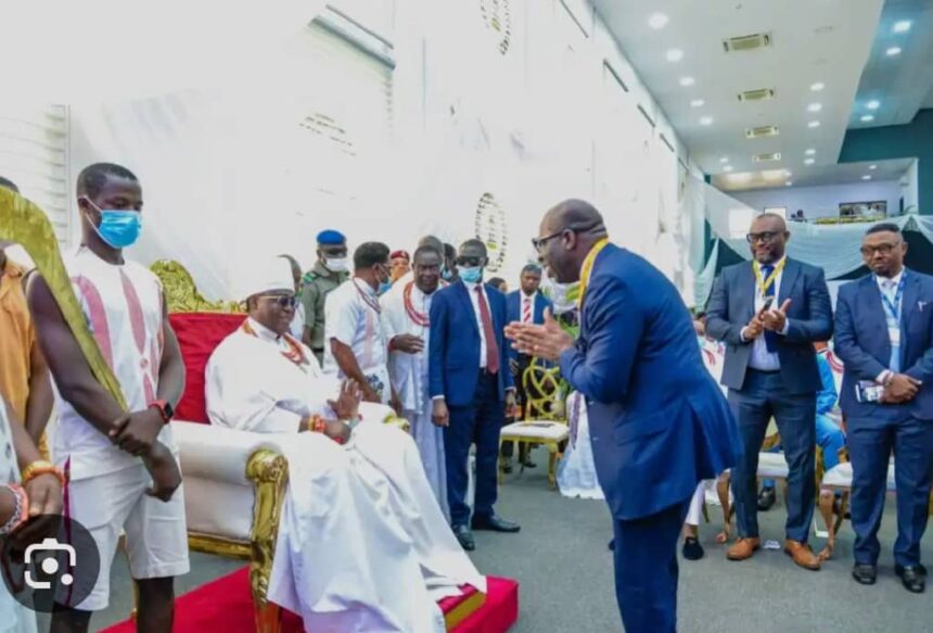 5df7b2dc-5f19-4064-8956-1c36ff7c8cb2 Oshiomhole mocks Obaseki for seeking asylum in foreign land after failed plot to divide Benin Kingdom