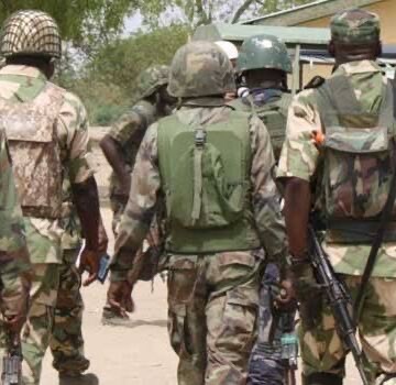 6a7d76a3-4a0d-42f5-8407-e077157f5ca1 Two Civilian JTF members killed in terrorists ambush near Sambisa —Army