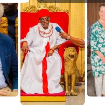 bc9b02b6-3e31-47a1-b5d3-ff4eff67744c ‘My refusal to mortgage Benin artefacts made Obaseki’s business partners to gang-up against us’, Oba of Benin tells Ambassadors